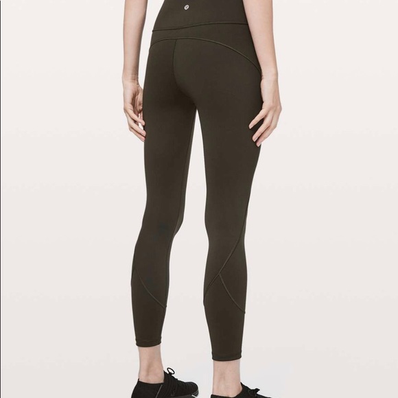 lululemon athletica Pants - Lululemon In Movement 7/8 Tight Everlux 25" Dark Olive